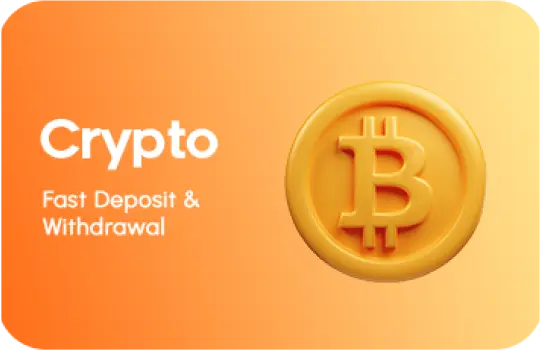 AP33 crypto banner featuring digital currency icons (like Bitcoin and USDT), fast transaction graphics, and bold text promoting speedy deposits and withdrawals.